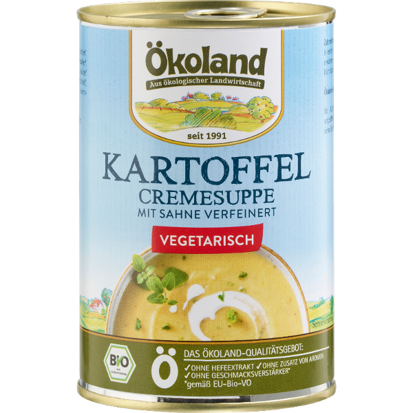 Produktfoto zu Kartoffel-Cremesuppe