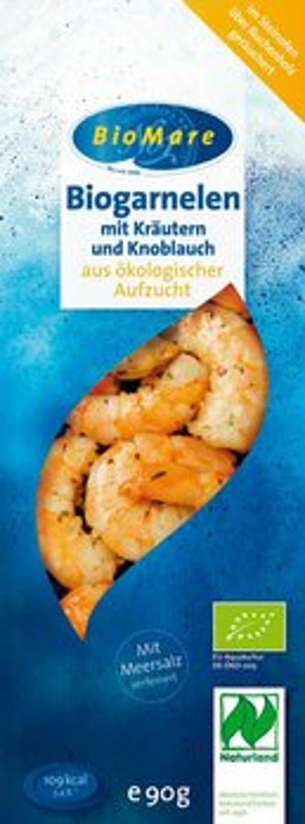 Produktfoto zu Garnelen mit Kräutern und Knoblauch