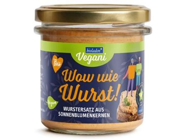 Produktfoto zu Vegani Brotaufstrich Wow wie Wurst