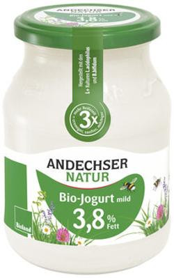 Produktfoto zu Joghurt mild 3,8%