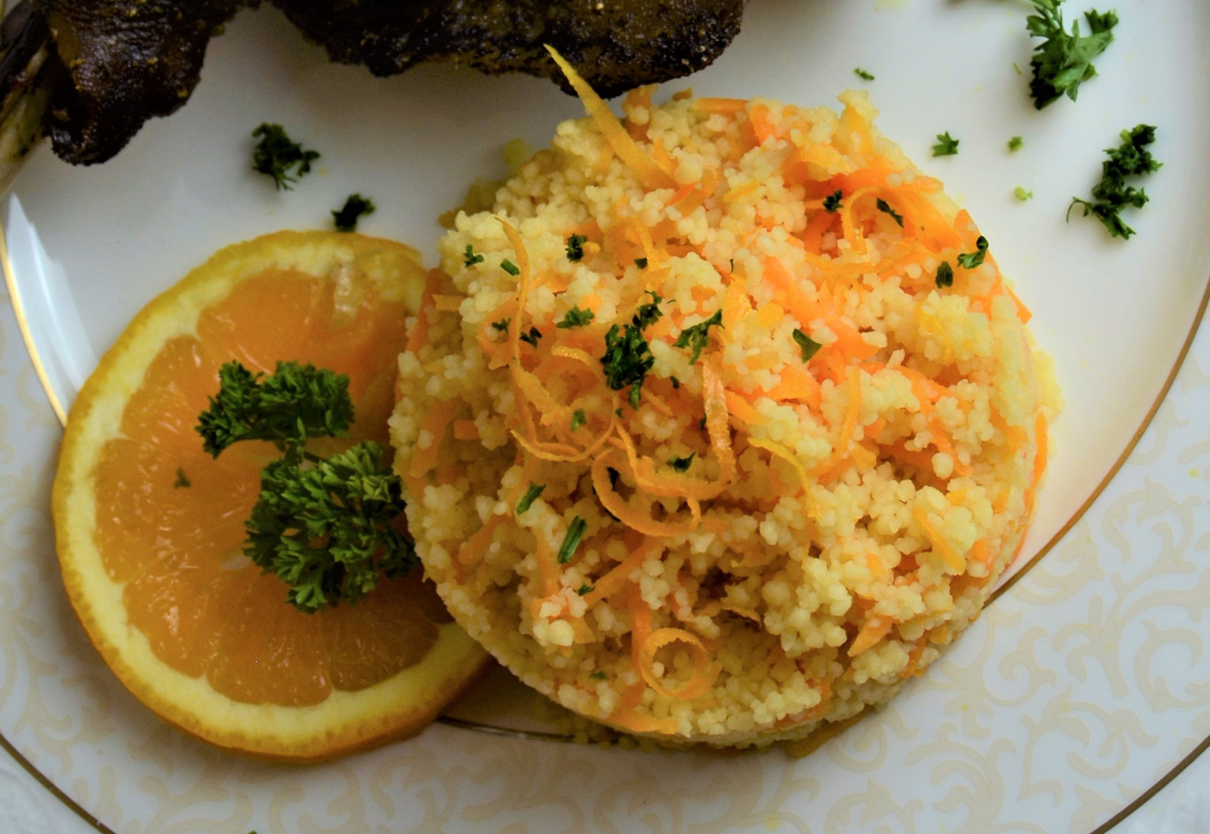 Rezeptbild für Orangen-Couscous