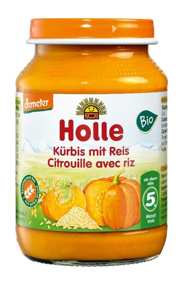 Produktfoto zu Babygläschen - Kürbis mit Reis (6 x 190g)