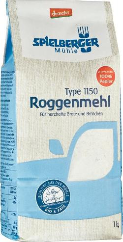 Produktfoto zu Roggenmehl 1150 (6 x 1kg)