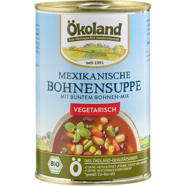 Produktfoto zu Mexikanische Bohnensuppe