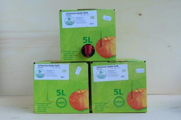 Produktfoto zu Saftbox 5l Apfel_Johannis