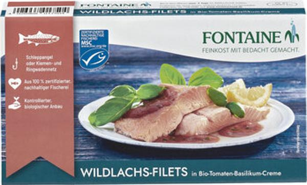 Produktfoto zu Wildlachsfilet Tomate Basilikum