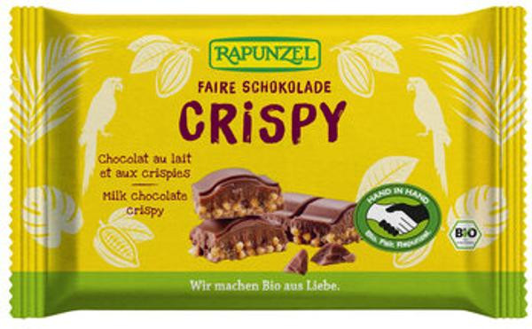 Produktfoto zu Crispy Vollmilch-Schokolade