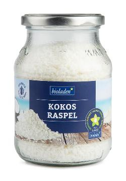 Produktfoto zu Kokosraspel im Mehrwegglas, ungesüßt