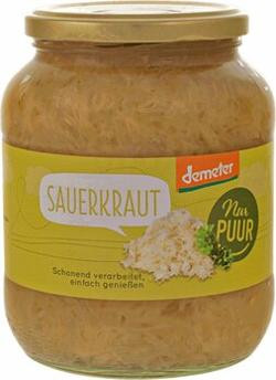 Produktfoto zu Sauerkraut im Glas