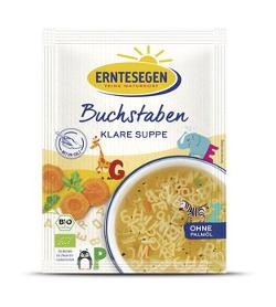 Produktfoto zu Buchstaben Klare Suppe