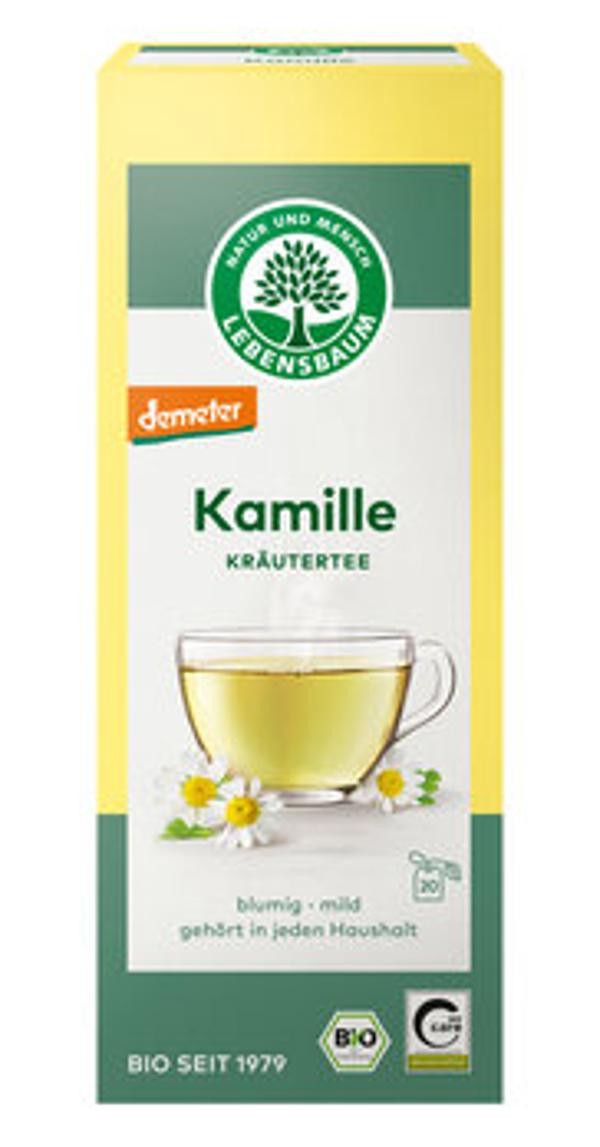 Produktfoto zu Kamille im Teebeutel