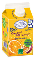 Fruchtbuttermilch Orange-Maracuja